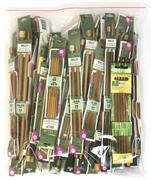 BULK Bamboo Knitting Needles, 50pc assorted
